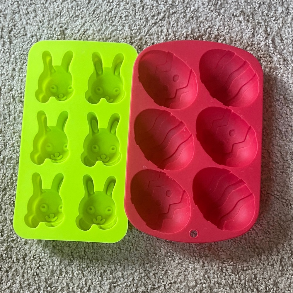 Bunny and Egg Silicone Molds